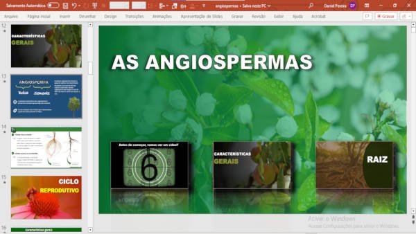 FECUNDAÇÃO DE ANGIOSPERMA - ppt carregar